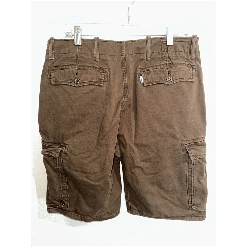 Levis Men's‎ Cargo Shorts Brown Size 33 - Picture 5 of 9